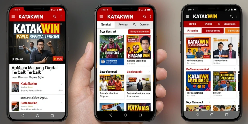 Screenshot menampilkan antarmuka KATAKWIN yang menarik dan informatif.