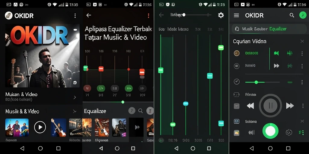 Tampilan antarmuka aplikasi OKIDR yang intuitif dan fungsional.