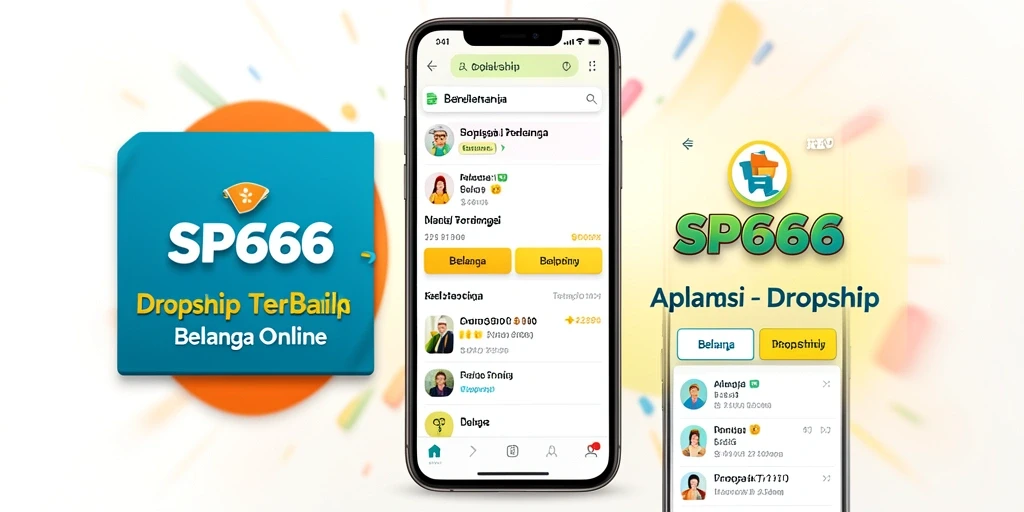 Tampilan antarmuka SP666 dengan fitur dropship yang lengkap dan mudah diakses.